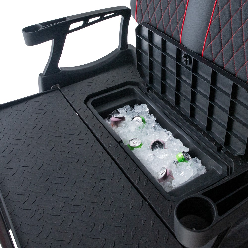 Included Ice Bucket Kit for under rear seat